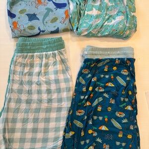 Set of 4 men’s' Pajama Pants with Fun Prints